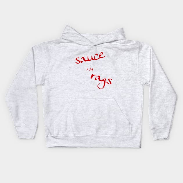 A Bea Kay Thing Called Beloved- I'm The Sauce In Rags (Ya Can't Buy Drip) BBQ Kids Hoodie by BeaKay